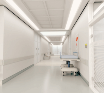 Przenoszenie bioaerozolu drogą powietrzną w korytarzu szpitalnym: charakterystyka, ryzyko narażenia i ocena strategii zapobiegania