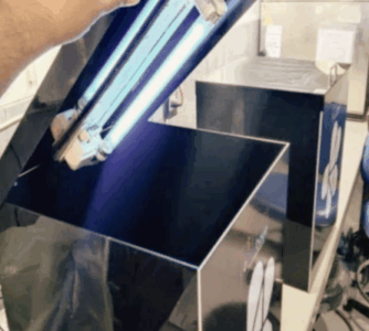 Skuteczność pojemnika na odpady wyposażonego w promieniowanie ultrafioletowe (UV) w redukcji zanieczyszczenia bakteryjnego w odpadach laboratoryjnych